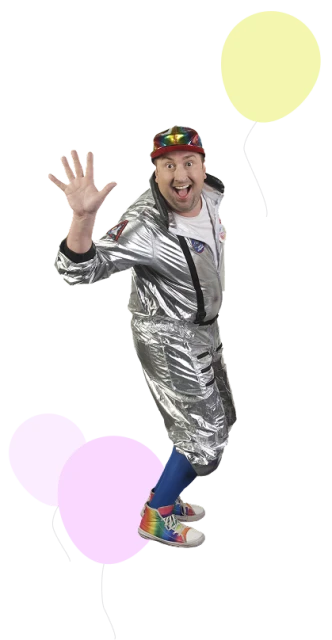 Obrázek v pozadí - mávající Wiky